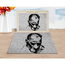 Bk Karakalem Atatürk Tasarımlı 1000 Parça Profesyonel Puzzle-5