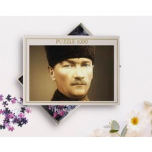 Bk Atatürk Tasarımlı 1000 Parça Profesyonel Puzzle-27