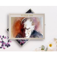 Bk Atatürk Tasarımlı 1000 Parça Profesyonel Puzzle-20