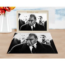 Bk Atatürk Tasarımlı 1000 Parça Profesyonel Puzzle-16