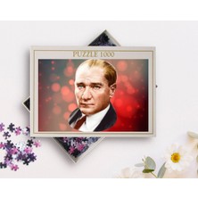 Bk Atatürk Tasarımlı 1000 Parça Profesyonel Puzzle-10