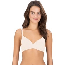 Kom Bayan Dorına Sutyen Krem