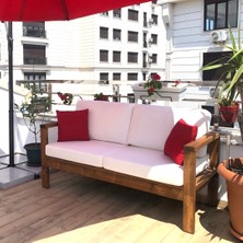 Tugowood 165 cm Bahçe-Balkon Ahşap Koltuk