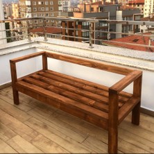 Tugowood 165 cm Bahçe-Balkon Ahşap Koltuk