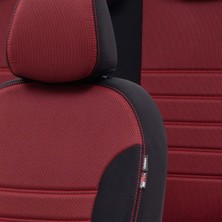 Otom Seat Arona 2018-2020 Özel Üretim Koltuk Kılıfı Original Design Kırmızı - Siyah