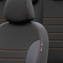 Otom Seat Arona 2018-2020 Özel Üretim Koltuk Kılıfı Paris Design Bej - Siyah