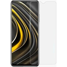 Case World Xiaomi Poco M3 Temperli Ekran Koruyucu Kırılmaz Cam