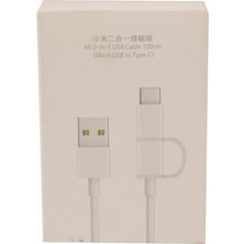 Xiaomi Micro USB Type-C Şarj ve Data Kablosu