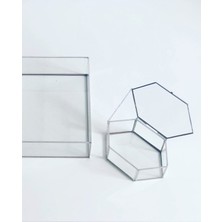 Vitrayverteks Söz Nişan Gümüş Sunum Seti 2 Adet Vazo 1 Tepsi 1 Yüzük Kusutu