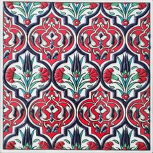 Can Seramik - 20*20 Cm. El Yapımı Kütahya Çinisi