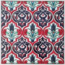 Can Seramik - 20*20 Cm. El Yapımı Kütahya Çinisi