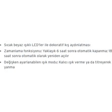 Dış Mekan, Dekoratif LED Kar Tanesi Işık Küresi