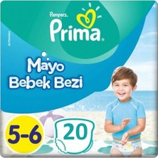 Prima 5-6 Numara Mayo Bebek Bezi 14+ kg Maxi 20'li