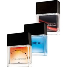 Avon Full Speed, Max Turbo ve Real Erkek Parfüm Paketi