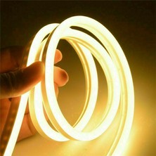 Neon LED Işık 3 Metre 220 Volt Tak Çalıştır Esnek Hortum Şerit LED Aydınlatma