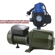 Mur-Cell Su Pompası ( Muhteşem Paket ) Hidrofor + JET-100 Otomatik Sistem Su Pompası 1 Hp