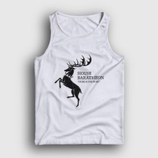 Presmono Unisex Beyaz Baratheon Game Of Thrones Atlet