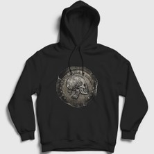 Presmono Unisex Siyah Quadro Sepultura Kapüşonlu Sweatshirt