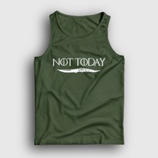 Presmono Unisex Haki Not Today Game Of Thrones Atlet