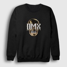 Presmono Unisex Siyah Skull Dmx Sweatshirt
