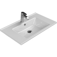 Cerastyle Turkuaz Arte Etajerli Lavabo 75 x 45  cm