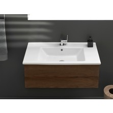 Cerastyle Turkuaz Arte Etajerli Lavabo 65 x 45  cm