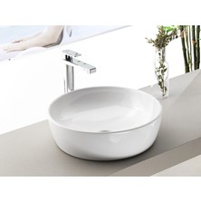 Turkuaz Cerastyle Turkuaz One Tezgah Üstü Lavabo 46  cm (B.delıksız)