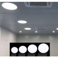 Meıdee Sıva Altı LED Panel Yuvarlak 9W 900 Lümen Beyaz Işık IP20 Sıva Altı LED Panel Meıdee