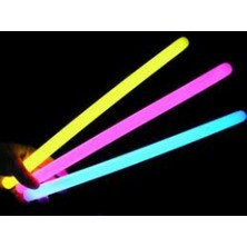 Alya Avm Karanlıkta Parlayan Fosforlu Glow Stick Kalın Çubuk 30 cm 1 Adet