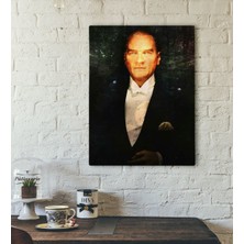 BK Gift Atatürk Tasarımlı Kanvas Tablo-31 30X50CM