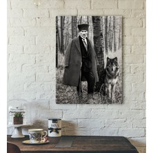 BK Gift Atatürk Tasarımlı Kanvas Tablo-12 30X50CM