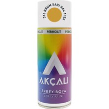 Akçalı Sprey 400  ml 316 Krom Sarı Ral 1023