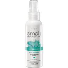 Avon Simply Delicate Hijyenik Bölge Ferahlatıcı Sprey 100 ml