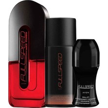 Avon Full Speed Max Turbo Edt 75 Ml Erkek Parfüm 3'Lü Set