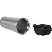 Sedef Silver Çelik Termos Bardak 500 ml Thermos Mug Kupa Araç Termos Coffee Cup SDF522 Tea Cups 548