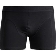 Jack & Jones Jacwaistband s 3 Pack Noos Erkek Siyah Boxer 12127816-Black