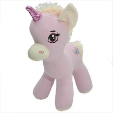 Yk Store Sevimli Pembe Peluş Pony 30 cm