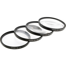 Raypro 40.5 mm 4'lü Close Up Makro Filtre Lens Seti +1 +2 +4 +10