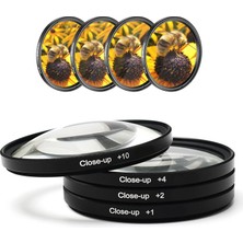 Raypro 52 mm 4'lü Close Up Makro Filtre Lens Seti +1 +2 +4 +10