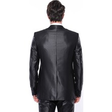 Wessi Erkek 8 Drop Parlak Slim Fit Takım Elbise