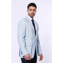 Wessi Erkek Slim Fit Sivri Yaka Ceket