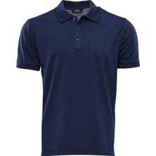 Wessi Erkek Slim Fit Polo Yaka Düz Tişört