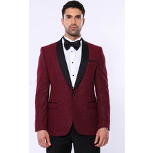 Wessi Erkek Şal Yaka Smokin Ceket Slim Fit Ceket