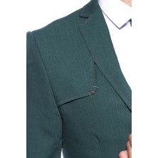 Wessi Erkek Omuz Parçalı Pamuk Slim Fit Ceket