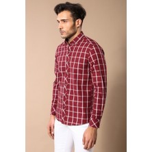 Wessi Erkek Ekoseli Slim Fit Gömlek