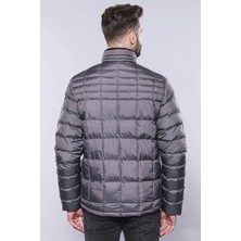 Wessi Erkek Kapitone Dikiş Detaylı Slim Fit Mont