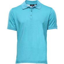 Wessi Erkek Slim Fit Polo Yaka Düz Tişört