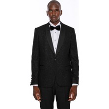 Wessi Erkek Şal Yaka Smokin Ceket Slim Fit Ceket