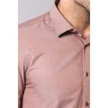 Wessi Erkek Slim Fit Desenli Gömlek