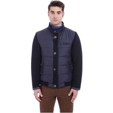 Wessi Erkek Kapitone Slim Fit Kaban